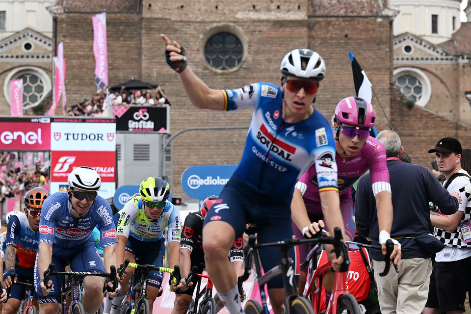 Giro: hattrick voor Soudal Quick-Step