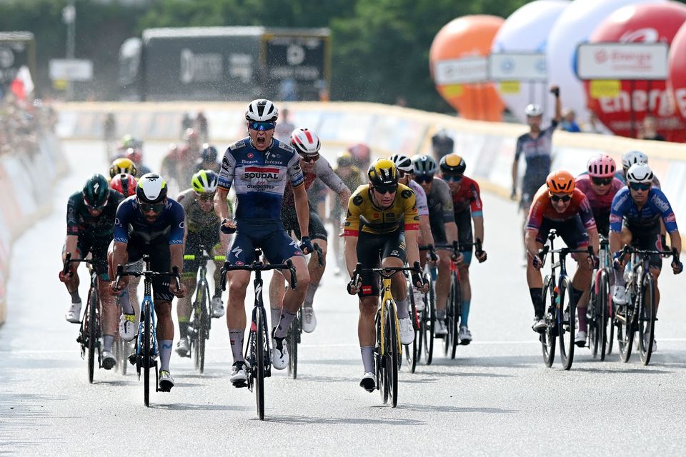 Tour de Pologne: Merlier wins hectic opening stage