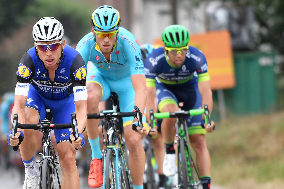 Tony Martin on the attack in the Eneco Tour