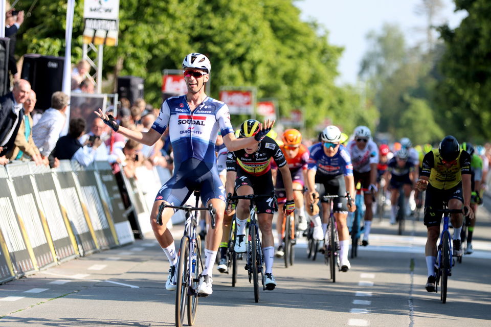 Een Soudal Quick-Step poker in Gullegem Koerse