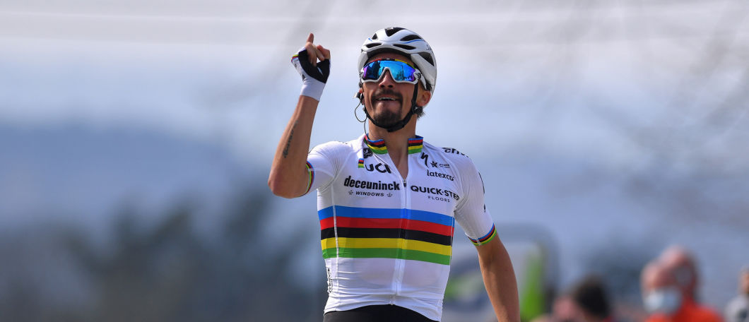 Julian Alaphilippe: “Elke zege in de regenboogtrui is speciaal”