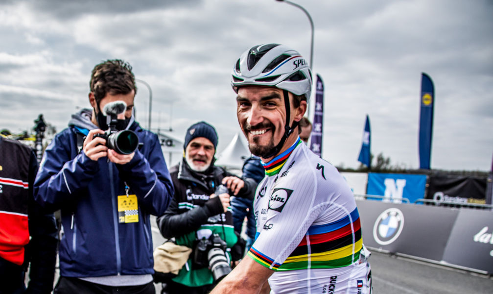 Julian Alaphilippe: “To raise my hands at Le Tour clad in the rainbow jersey would be special”