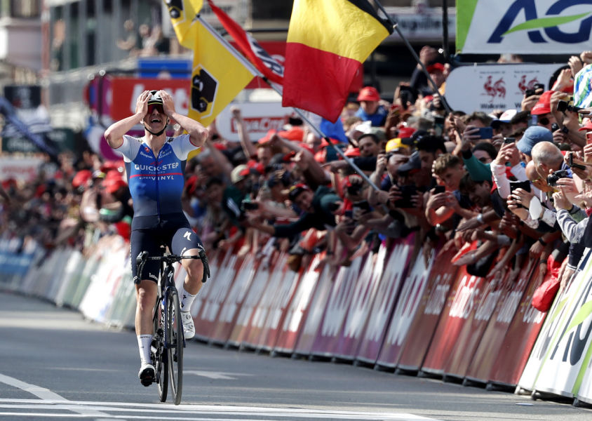 Evenepoel: “Last 200 meters of Liège I was riding on a cloud”