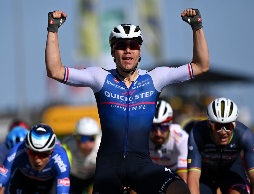 Fabio Jakobsen gets his first Tour de France win Soudal QuickStep