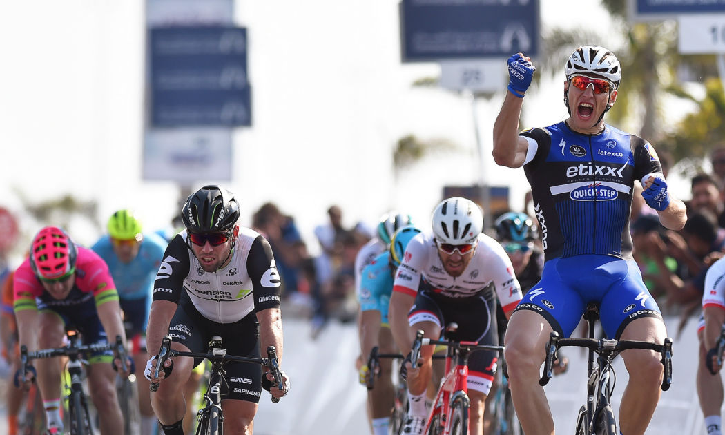Marcel Kittel Takes Stage 1 Of Dubai Tour By Storm Soudal Quick Step