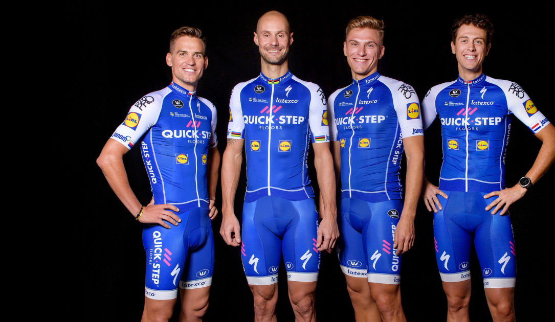 Quick-Step Floors Cycling unveil 2017 jersey | Soudal Quick-Step Pro Cycling Team