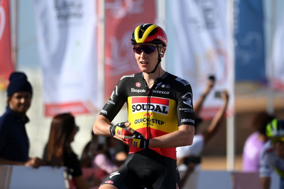 First sprint, first win for Merlier Soudal QuickStep Pro Cycling Team