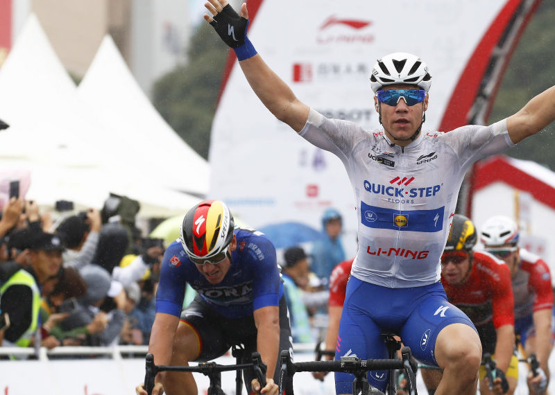 Tour of Guangxi: Jakobsen makes it 72 Quick-Step Floors wins in 2018