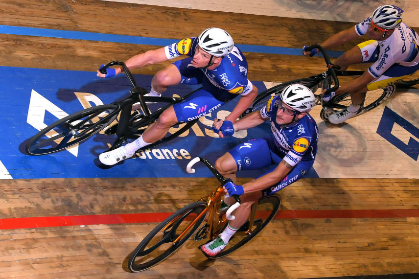 Three wins for Keisse and Viviani on opening night in Gent