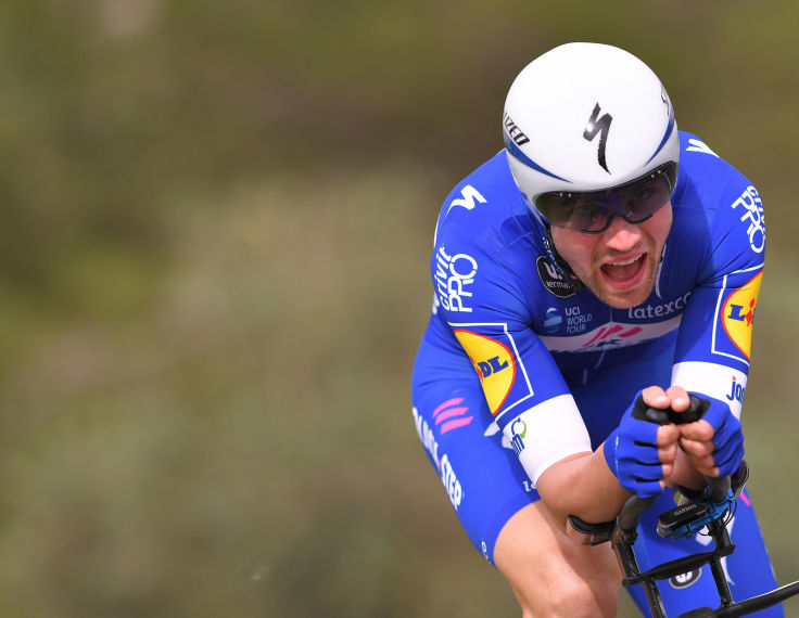 Maximilian Schachmann dons Giro d’Italia white jersey