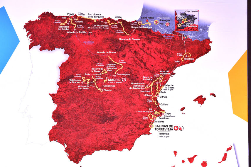 2019 Vuelta a España to feature eight summit finishes
