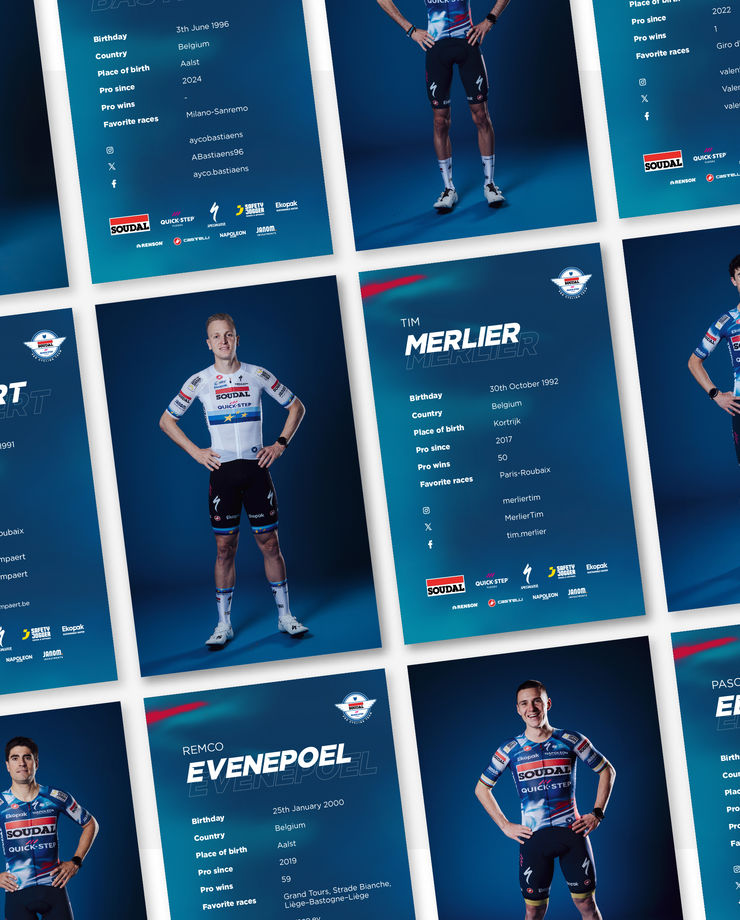 Photo Cards 2025 I Soudal - Quick-Step