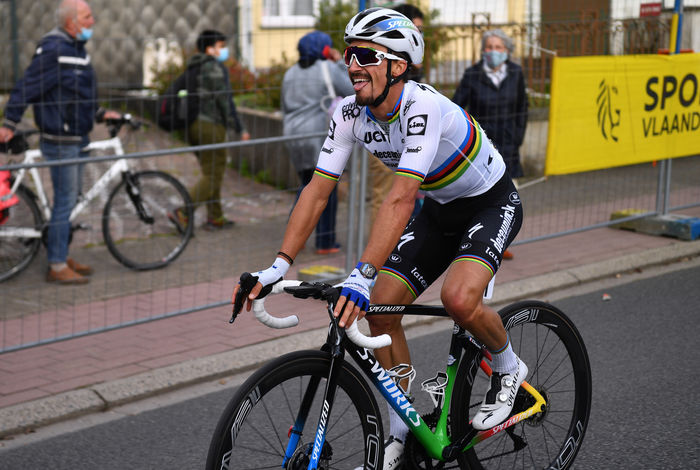 Julian Alaphilippe: “I want to enjoy my time in the rainbow jersey”