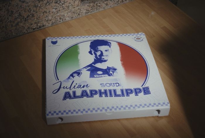 A pizza Giro action